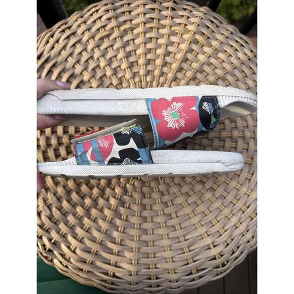 Hunter Sandals Womens US 7 UK 5 Flip Flop Slides Multicolor Floral - Picture 10 of 13